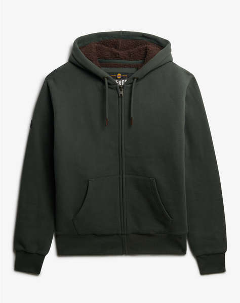 SUPERDRY D1 BORG LINED ZIPHOOD JACKET DE BARBATI