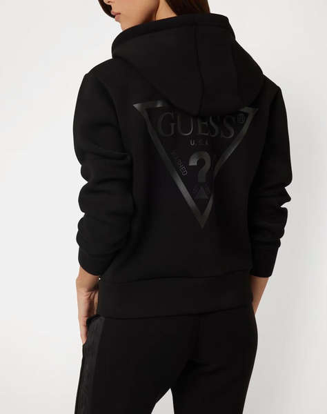 GUESS ALLIE SCUBA HOODIE ZIP SWEATSH JACHETA DE DAMA