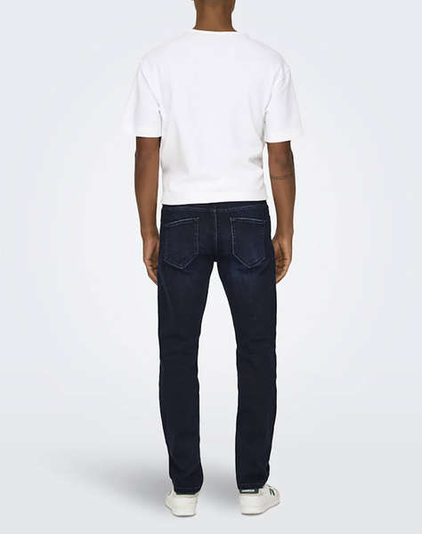 ONLY&SONS ONSWEFT REG. BLUE BLK 2652 MAT DNM NOOS