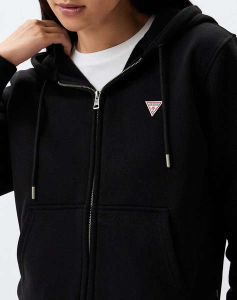 GUESS JEANS GJ ZIP HOOD REG MINI TRI SWEAT JACKET DE DAMA