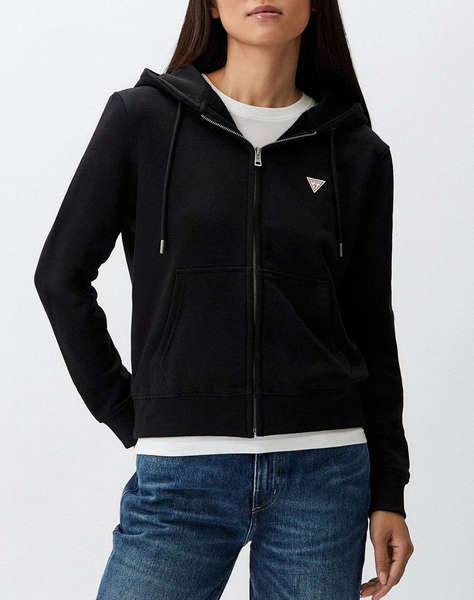 GUESS JEANS GJ ZIP HOOD REG MINI TRI SWEAT JACKET DE DAMA