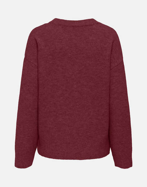 ONLY ONLRENE LIFE LS BUTTON O-NECK CC KNT