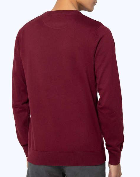 BOSTONIANS Pulover DIN BUMBAC DECOLTEU REGULAR FIT