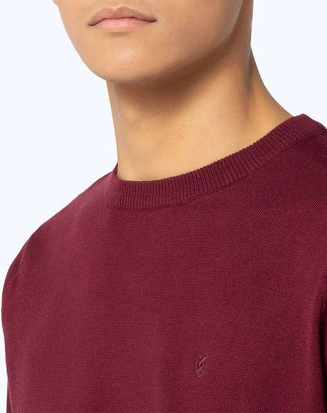 BOSTONIANS Pulover DIN BUMBAC DECOLTEU REGULAR FIT