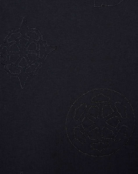 GUESS PEONY AOP EMBROIDERY BOXY TEE BLUZA DE DAMA