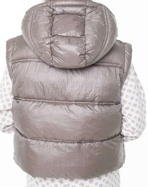 GUESS ERNESTINE CROP PADDED VEST GEACA DE DAMA