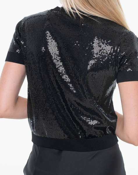 GUESS SS CN JUNIPER SEQUINS SWTR TOP DE DAMA