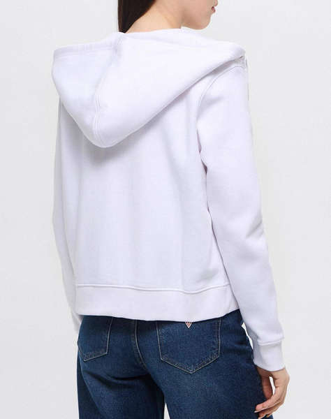 GUESS JEANS GJ ZIP HOOD REG MINI TRI SWEAT JACKET DE DAMA