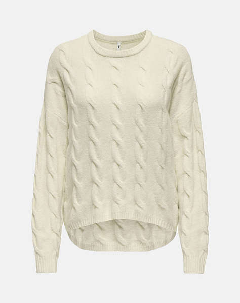 ONLY ONLJEANETT LIFE LS LONG CABLE O-N CS KNT