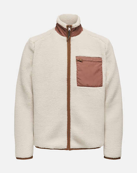 ONLY&SONS ONSDALLAS LIFE SHERPA JACKET OTW VD