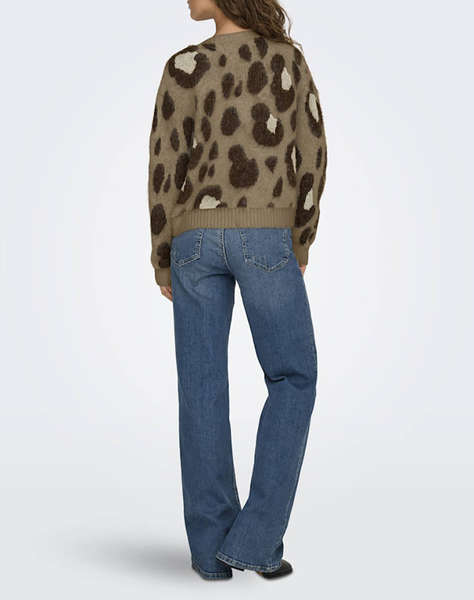 ONLY ONLEDELIE LIFE LS JQ CARDI V-NECK KNT