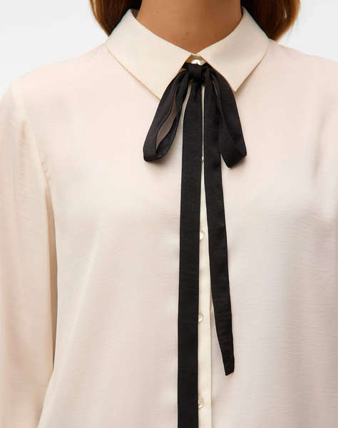 VERO MODA VMGRETCHEN LS SHIRT WVN BTQ GA