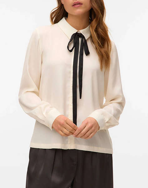 VERO MODA VMGRETCHEN LS SHIRT WVN BTQ GA