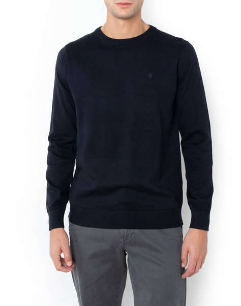 BOSTONIANS Pulover DIN BUMBAC DECOLTEU REGULAR FIT