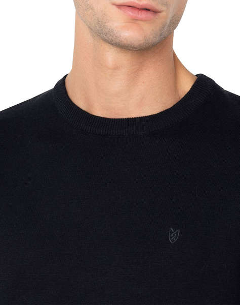 BOSTONIANS Pulover DIN BUMBAC DECOLTEU REGULAR FIT