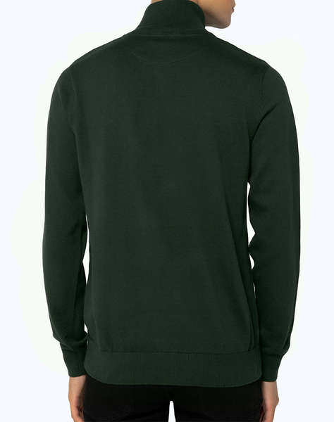 BOSTONIANS Pulover DIN BUMBAC HALF-ZIP REGULAR FIT