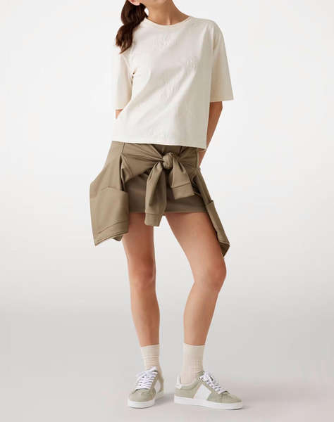 GUESS PEONY AOP EMBROIDERY BOXY TEE BLUZA DE DAMA