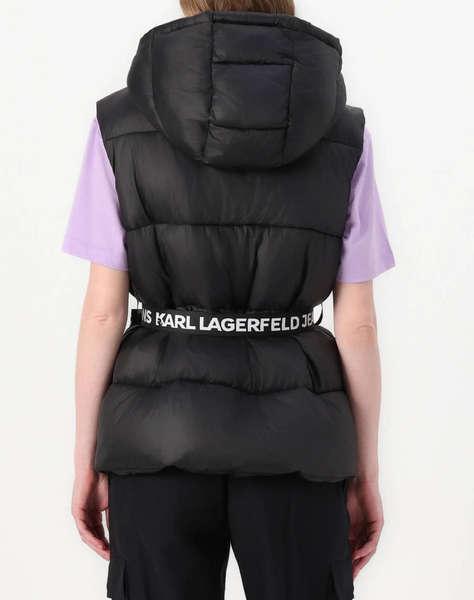 KARL LAGERFELD JEANS KLJ BELTED PUFFER VEST