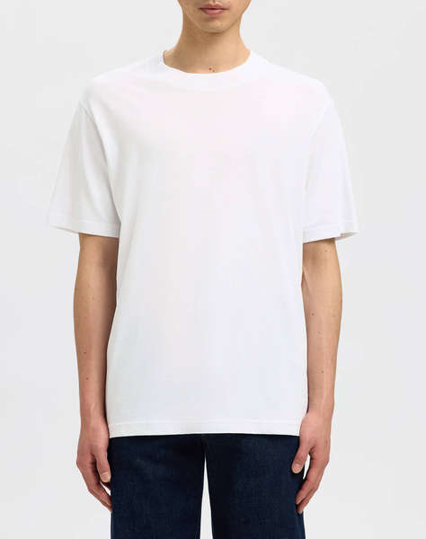 SELECTED SLHCOLMAN SS O-NECK TEE NOOS
