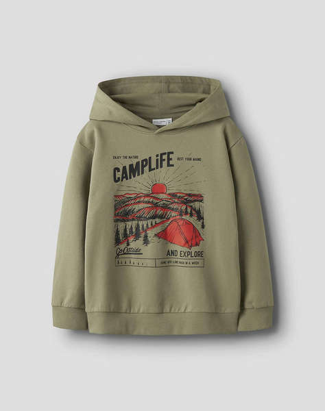 NAME IT NKMVUGO LS NREG SWEAT WH BRU