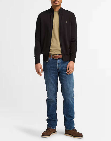 TIMBERLAND WILLIAMS RIVER Cotton YD Full Zip Sweater