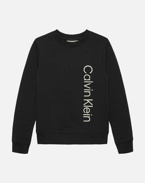 CALVIN KLEIN TERRY SIDE GRAPHIC CN SWEATSHIRT