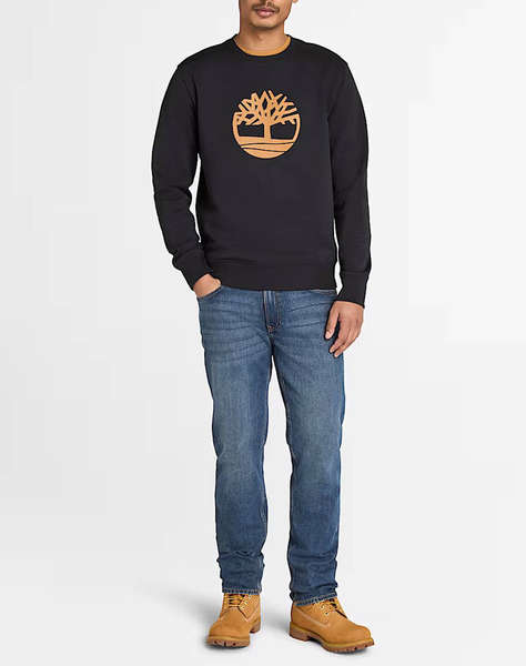 TIMBERLAND KENNEBEC RIVER Tree Logo Crew Neck Sweatshirt