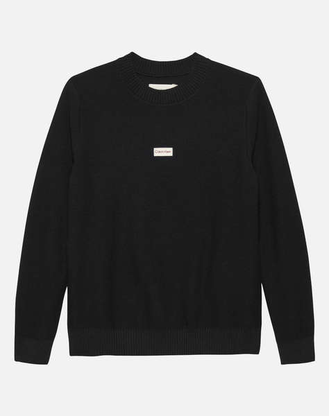 CALVIN KLEIN LOGO LABEL SWEATER