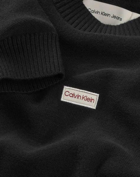 CALVIN KLEIN LOGO LABEL SWEATER