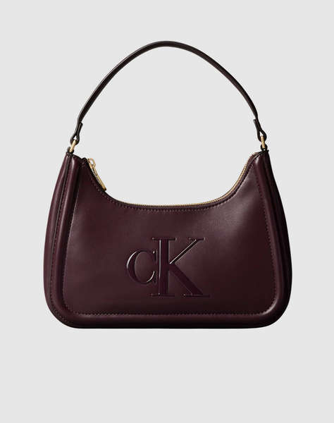 CALVIN KLEIN RAISED CK SMALL SHOULDER BAG (Dimensiuni: 25 x 18.5 x 6cm.)