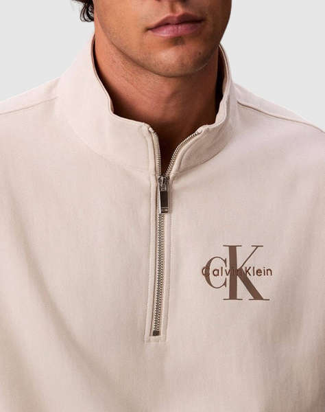 CALVIN KLEIN LS PREMIUM TERRY MICRO MONOLOGO