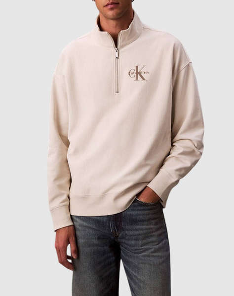 CALVIN KLEIN LS PREMIUM TERRY MICRO MONOLOGO