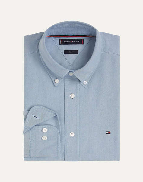 TOMMY HILFIGER SOLID HERITAGE OXFORD RF SHIRT
