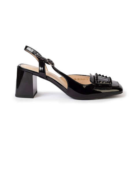 19V69 INCALTAMINTE DE DAMA MID.HEEL SLINGBACK PUMP PATENT LEA. V1969
