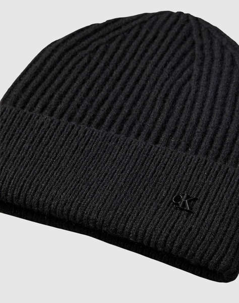 CALVIN KLEIN JEANS CK METAL WOOL BEANIE