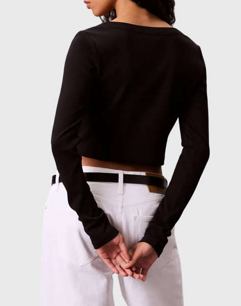 CALVIN KLEIN JEANS A-LS WVN LBL 2X2 CTT