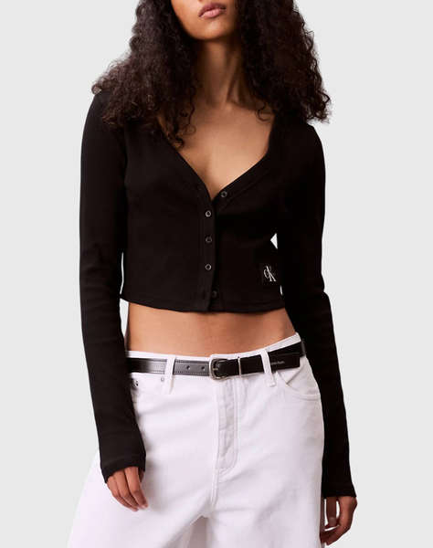 CALVIN KLEIN JEANS A-LS WVN LBL 2X2 CTT