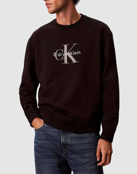CALVIN KLEIN JEANS LS EU 350TERRY MONOLOGO CN SWTSH