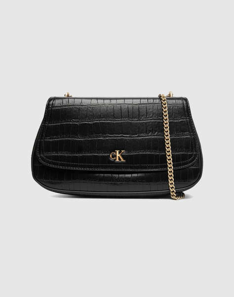 CALVIN KLEIN CK CROC CONV CHAIN MEDIUM BAG (Dimensiuni: 30 x 18 x 6cm.)