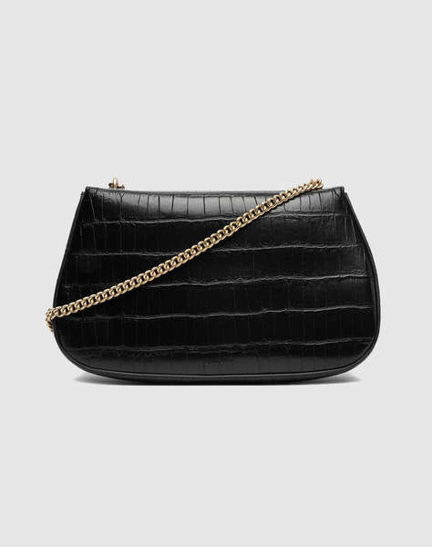 CALVIN KLEIN CK CROC CONV CHAIN MEDIUM BAG (Dimensiuni: 30 x 18 x 6cm.)