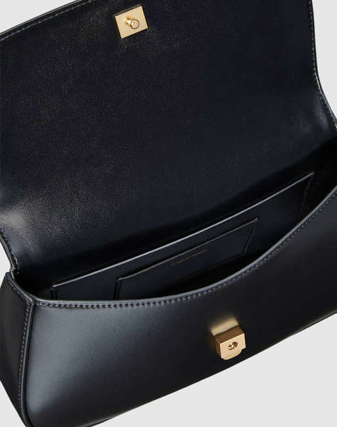 CALVIN KLEIN TOP HANDLE WITH CHAIN BAG (Dimensiuni: 26 x 14 x 6cm.)