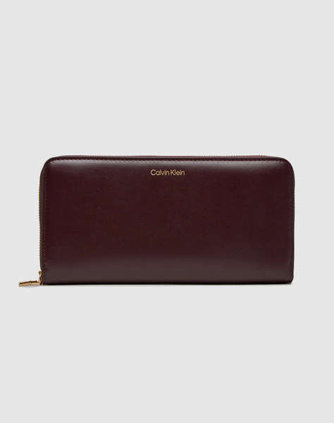 CALVIN KLEIN JEANS CK PULLER LARGE ZIP AROUND (Dimensiuni: 20 x 9cm.)