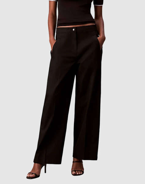 CALVIN KLEIN JEANS COTTON TWILL AOP LOGO STRIPE PAN