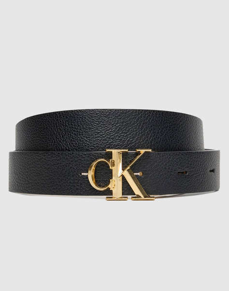 CALVIN KLEIN JEANS FACTED CK BUCKLE 25MM REï»¿V ADJ M