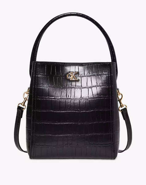 CALVIN KLEIN CK CROC BUCKET WITH STRAP (Dimensiuni: 20 x 23 x 12cm.)
