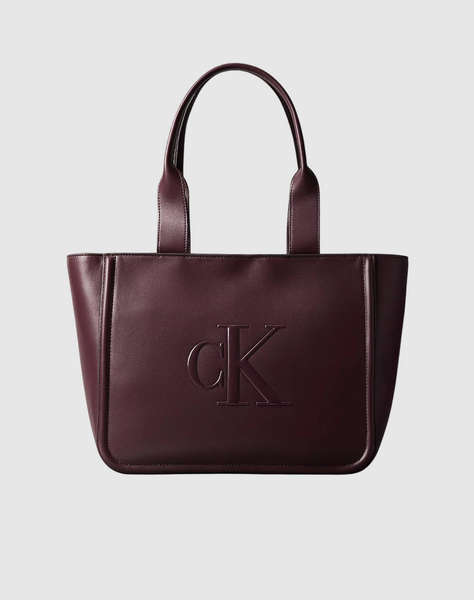 CALVIN KLEIN RAISED CK MEDIUM TOTE (Dimensiuni: 33 x 27.5 x 15cm.)
