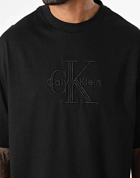 CALVIN KLEIN SS HI LOW EMB 16S JERSEY CN TEE