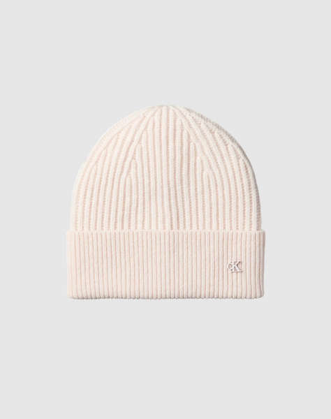 CALVIN KLEIN JEANS CK METAL WOOL BEANIE