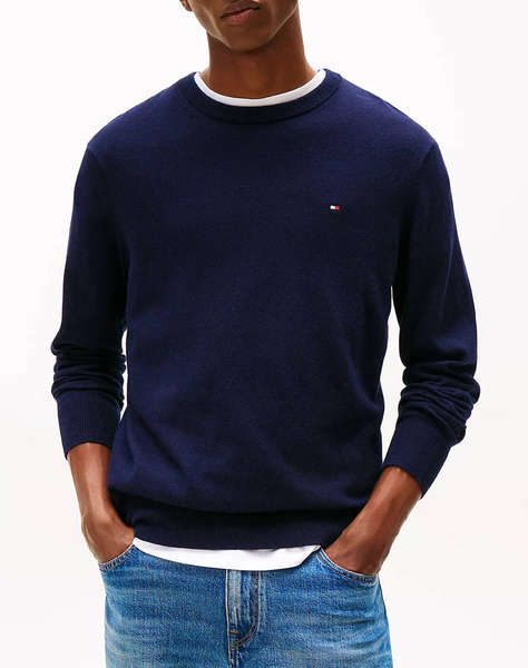 TOMMY HILFIGER PIMA ORG CTN CASHMERE CREW NECK