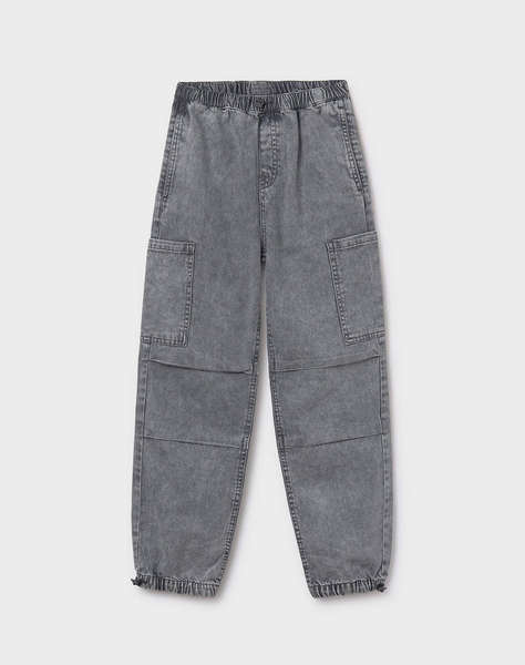 MAYORAL PANTALONI DENIM CARGO PARACHU